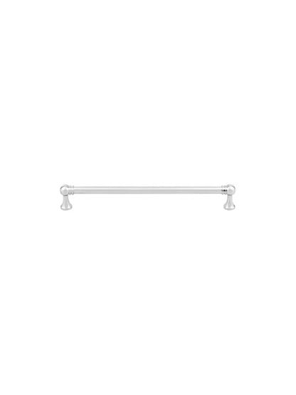 Kara Cabinet Pull - 8 13/16 inch Center-to-Center in Polished Chrome.